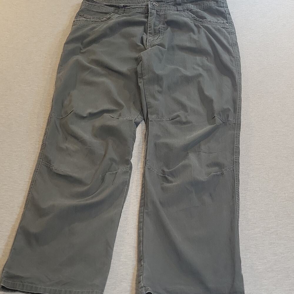 KÜHL Men’s 34x32 Charcoal Gray Vintage Patina Hiking Outdoor Utility Pants